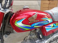 honda cd70 bike 2024 sticker