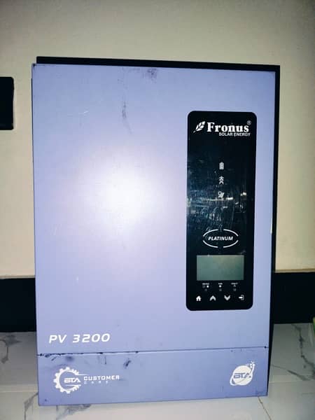 Fronus inverter pv 3200 slightly used 0