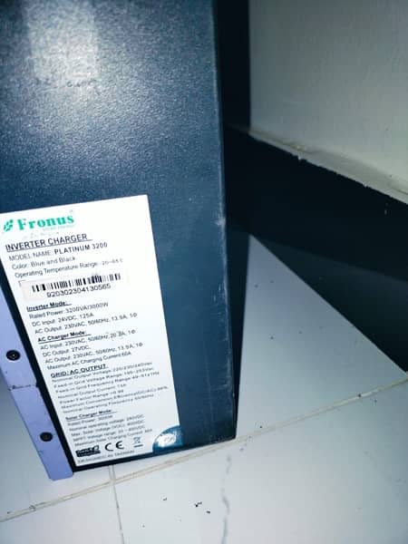 Fronus inverter pv 3200 slightly used 3