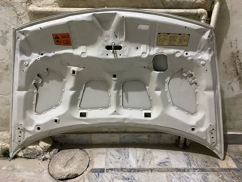 honda civic reborn 6 to 12 bonnet white 4