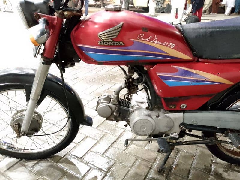 Honda CD 70 2008 Good condition 7