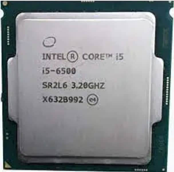 i5 6th gen processor 3.20 GHz 0