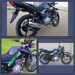 Yamaha YBR125G Black color