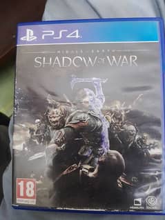 Middle Earth:Shadow of war ps4