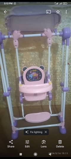 Baby indoor swing