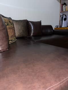 L shaped sofa