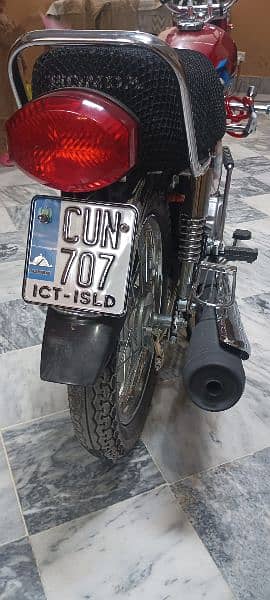 HONDA 125 24 MODEL VIP number 3