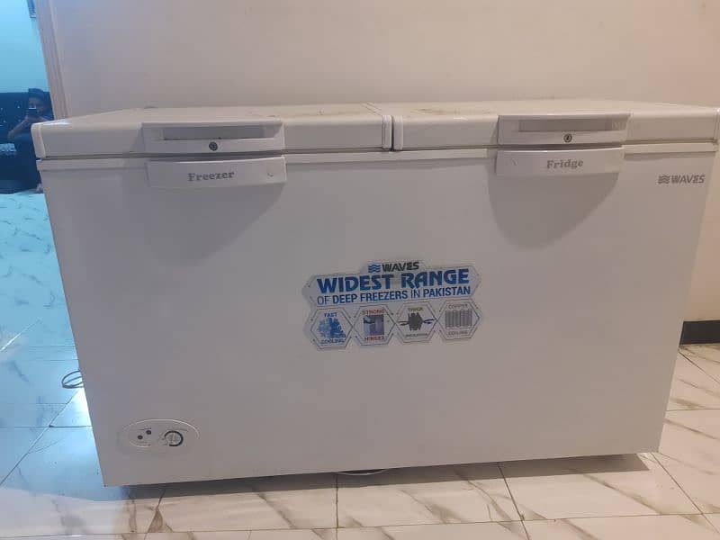 Wave freezer Available for sale Just like brand New only 10 month use 1