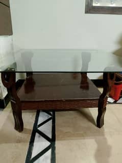 three pec table set good condition