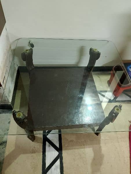 three pec table set good condition 2