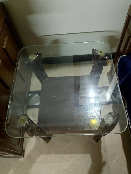 three pec table set good condition 3