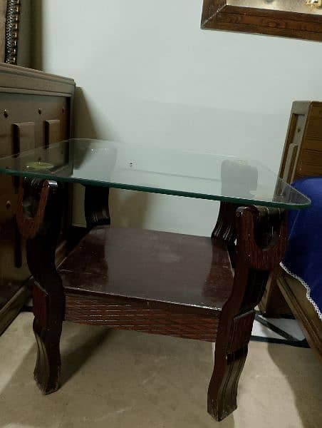 three pec table set good condition 4