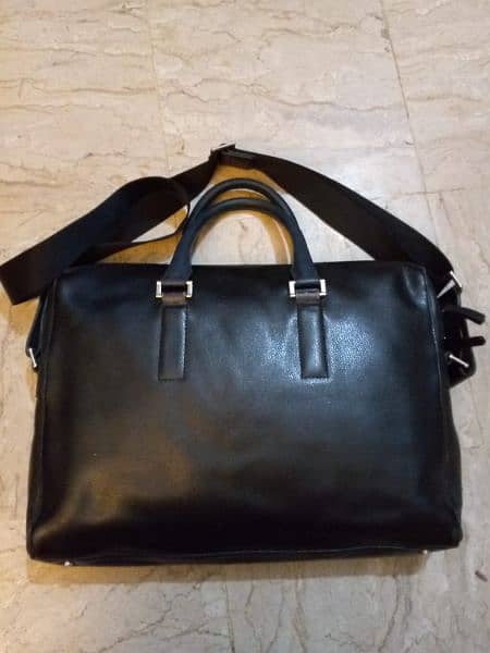 laptop bag pure leather Paul smith 1