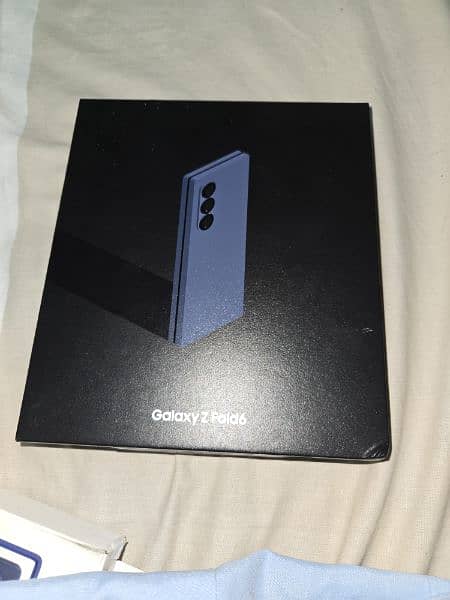 Samsung galaxy fold 6 box open official PTA approved 1