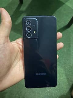 Samsung a52 with box Dual sim official PTA approved