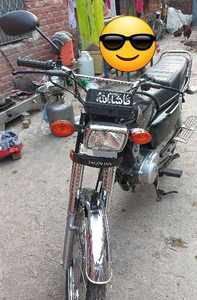 Honda CG 125 Black 5