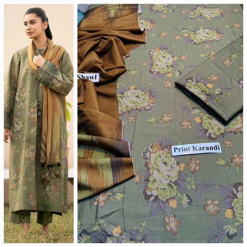 BAREEZE Airjet DHANAK / cloth for female / All pakistan delevery avali 1