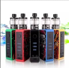 DR_160 Watt Vape Very Cool Look Cloudy Smoke