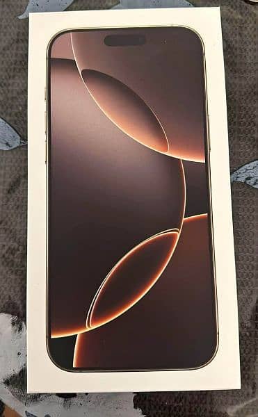 Iphone 16 Pro Max (256GB Desert Titanium) 1