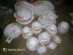 marble dinner set 8 parsan 72 pice complet without boxes 0