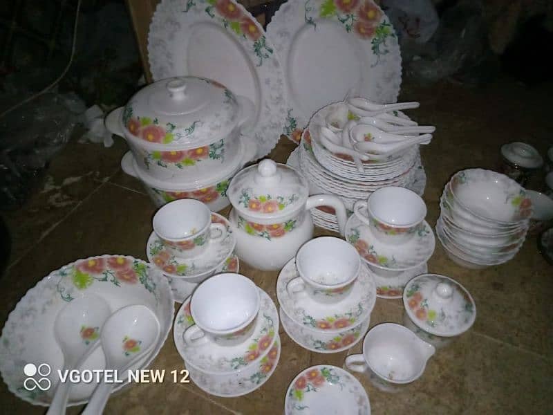 marble dinner set 8 parsan 72 pice complet without boxes 1