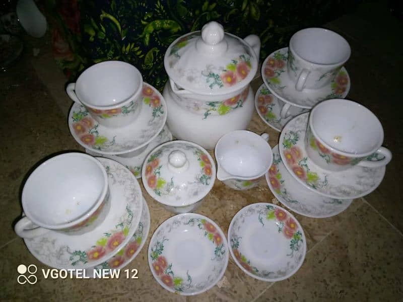 marble dinner set 8 parsan 72 pice complet without boxes 2