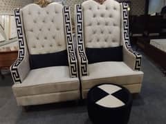 phone number (03334823962) TWO CHAIRS AND ONE ROUND TABLE FOR SALE