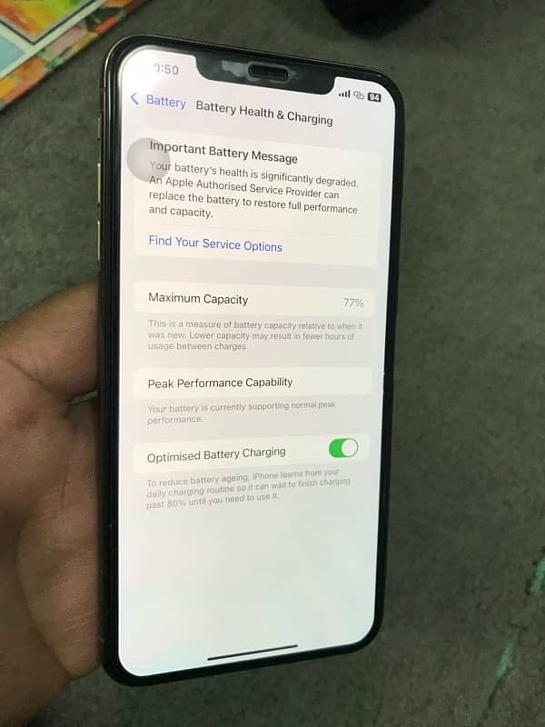 iPhone XS Max 64 GB pta approved 6