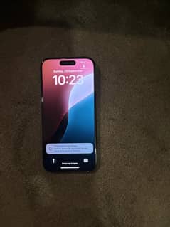 Iphone 15 pro 128gb jv with complete box