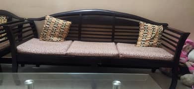 5 Seater Wooden Sofa Set