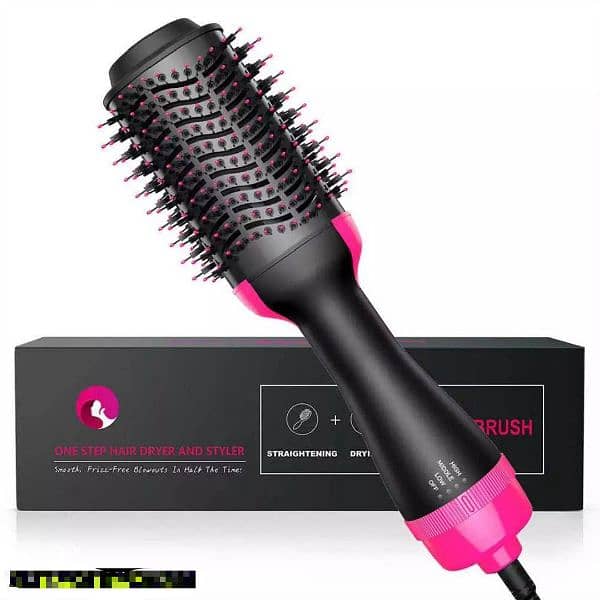 One Step Hot Air Brush Household Hair Dryer Brush 1