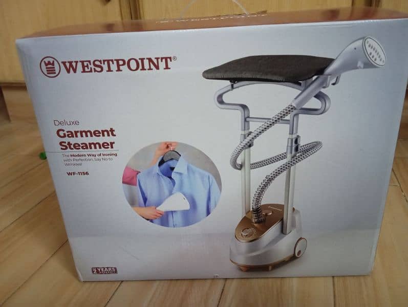 deluxe garment steamer WF-1156 0