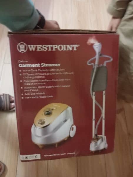 deluxe garment steamer WF-1156 3