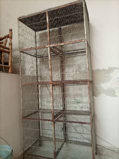 8 portion bird cage