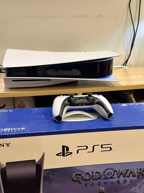 PS5 1TB with box and controller for sale 1