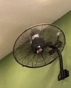 wall fans 4 pcs