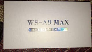 WS-A9 MAX (KEQIWEAR) SMART WATCH