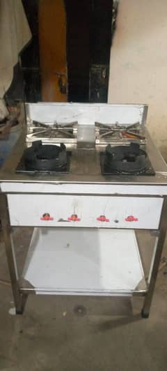 restaurant stove 4 burners pure SS