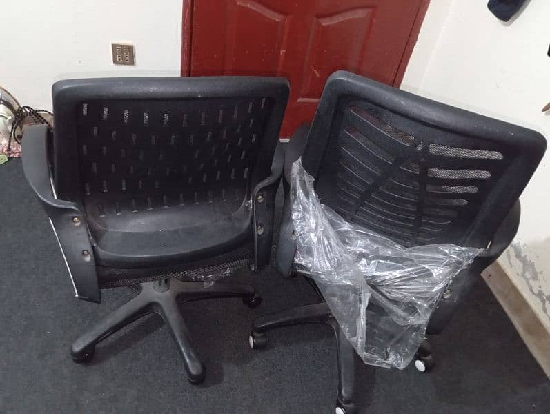 2 Chairs Visitor office chair 5