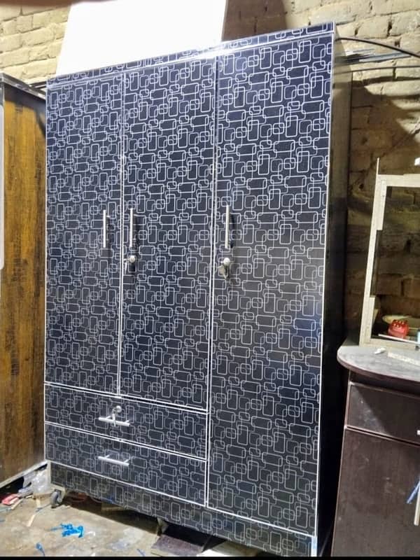 lakri almari wooden wardrobe furniture 6