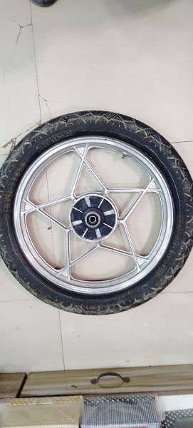 Original genuine Suzuki GS 150 se ke wheel olyrim set with tires 0