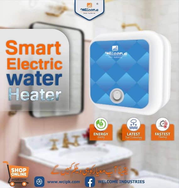 Welcome Smart Electric Water Heater 15 L 1