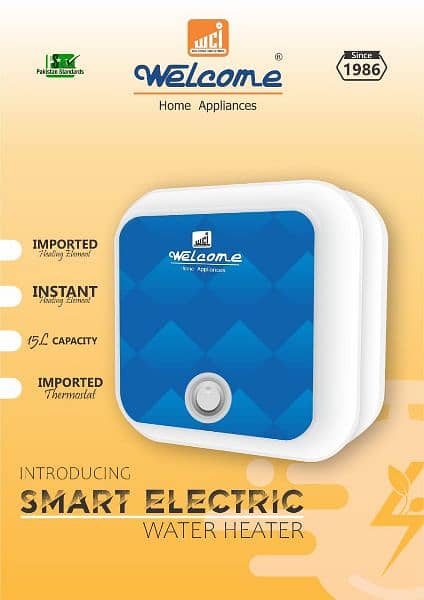 Welcome Smart Electric Water Heater 15 L 2