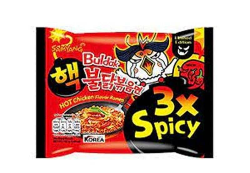 3x spicy noodles imported 0