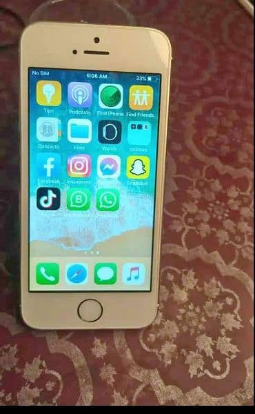 I phone 5s pta approved 64gb 0322,7573476 Whatsapp 1