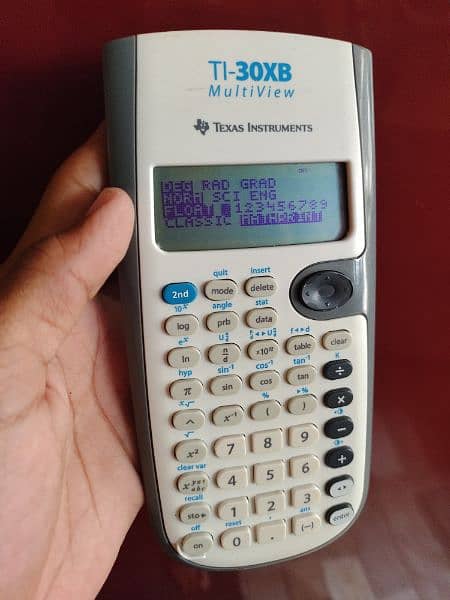 TEXAS INSTRUMENTS MULTIVIEW TI-30XB TI-30XS TI-36X PRO TI-30CALCULATOR 5