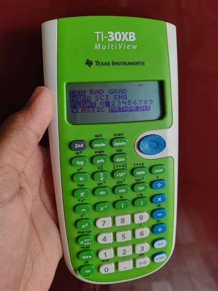 TEXAS INSTRUMENTS MULTIVIEW TI-30XB TI-30XS TI-36X PRO TI-30CALCULATOR 8