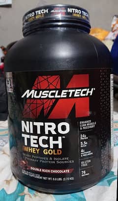 nitro tech weight gainer  (whey protein)