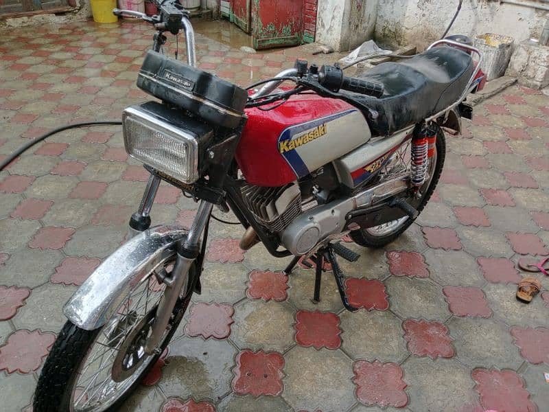 Kawasaki GTO 125 Peshawar nmbr 1