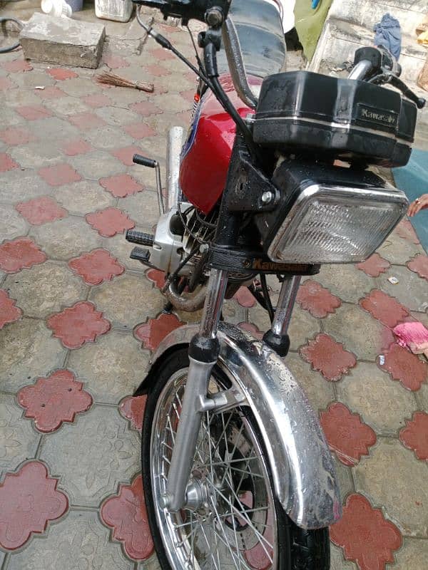 Kawasaki GTO 125 Peshawar nmbr 4